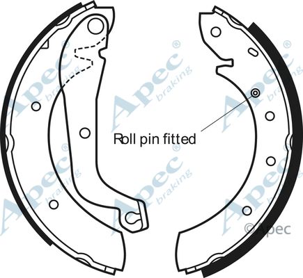 APEC BRAKING Jarrukenkäsarja SHU554